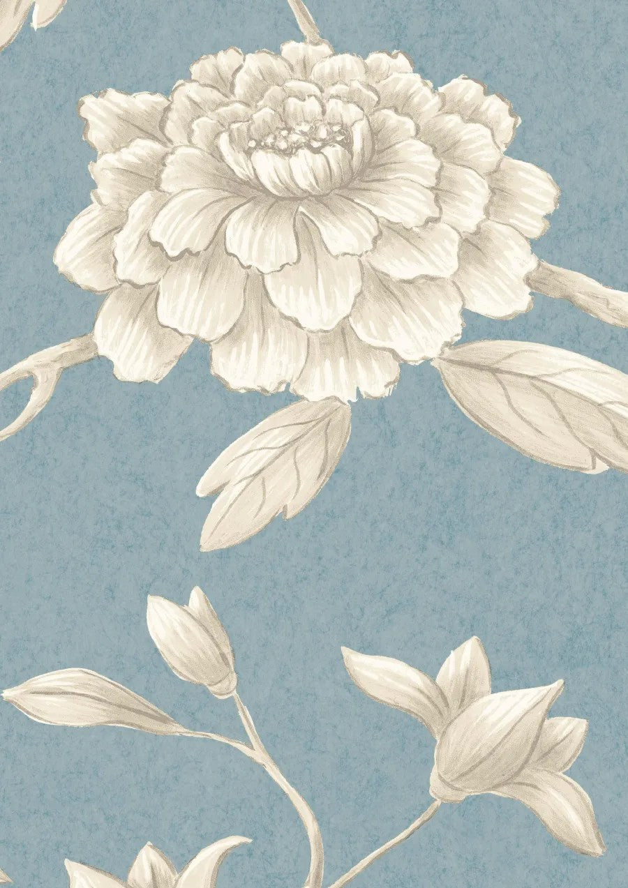 Jasper Peony Celestial — Lewis & Wood tapet
