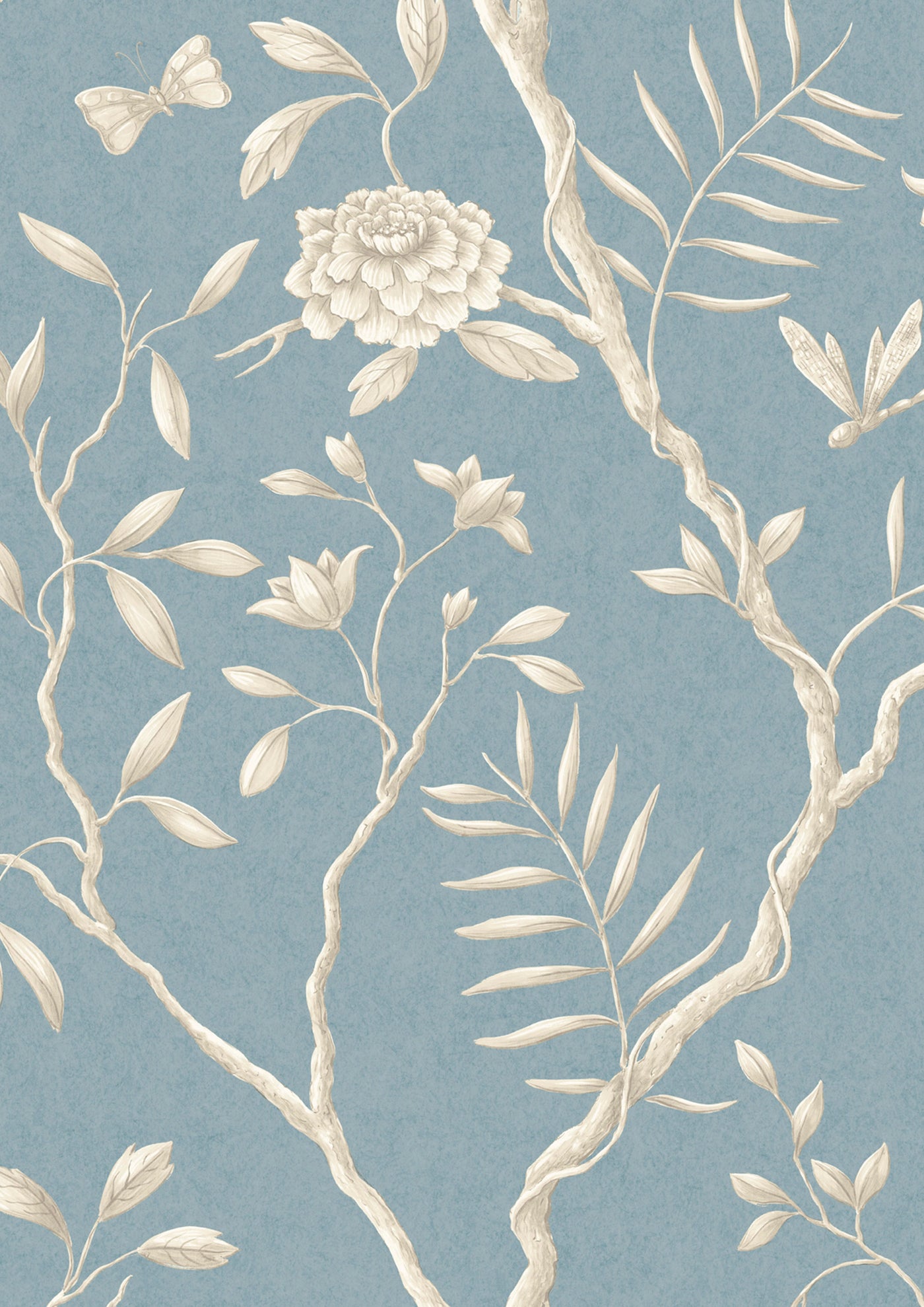 Jasper Peony Celestial – närbild — Lewis & Wood tapet