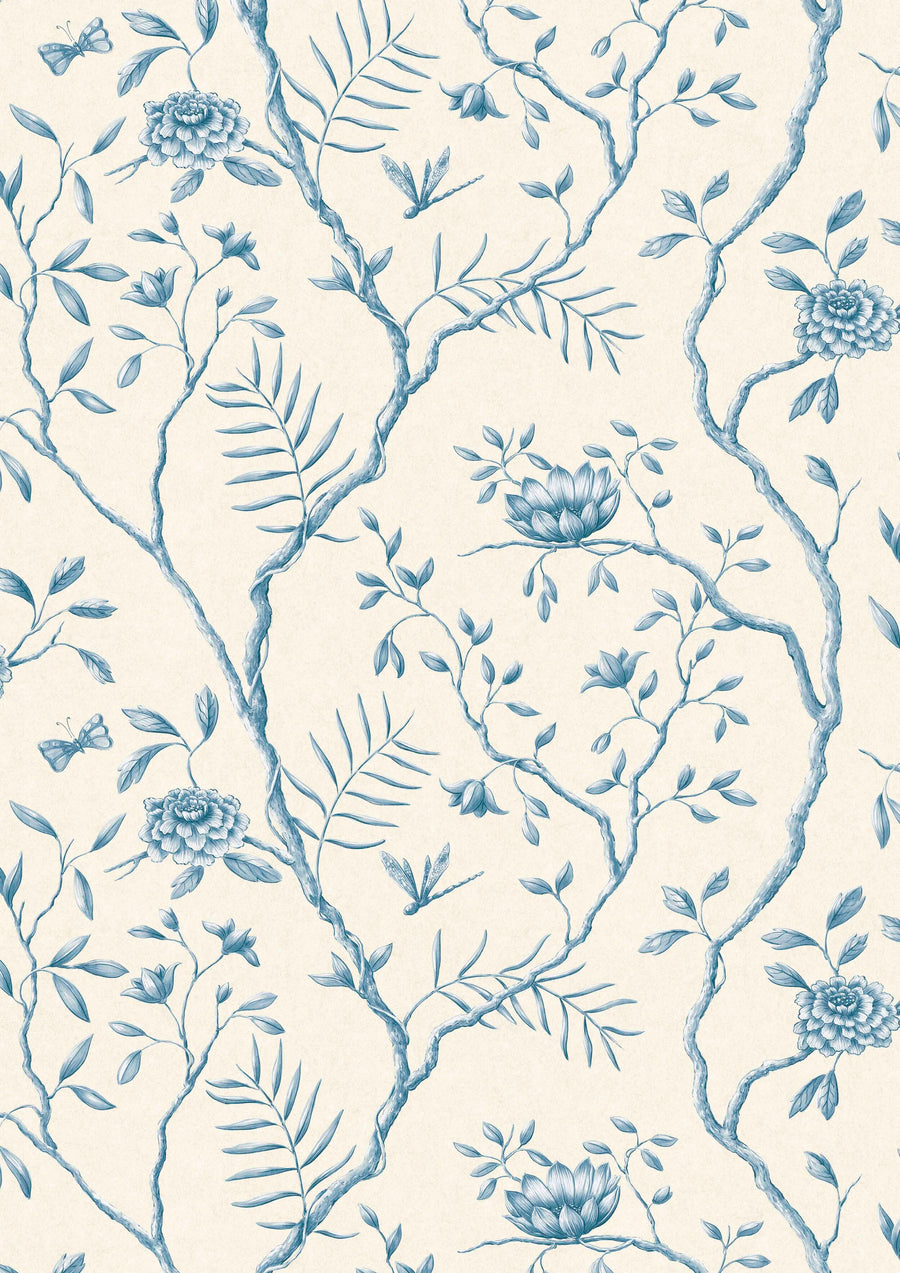Jasper Peony Tapet — Lewis & Wood