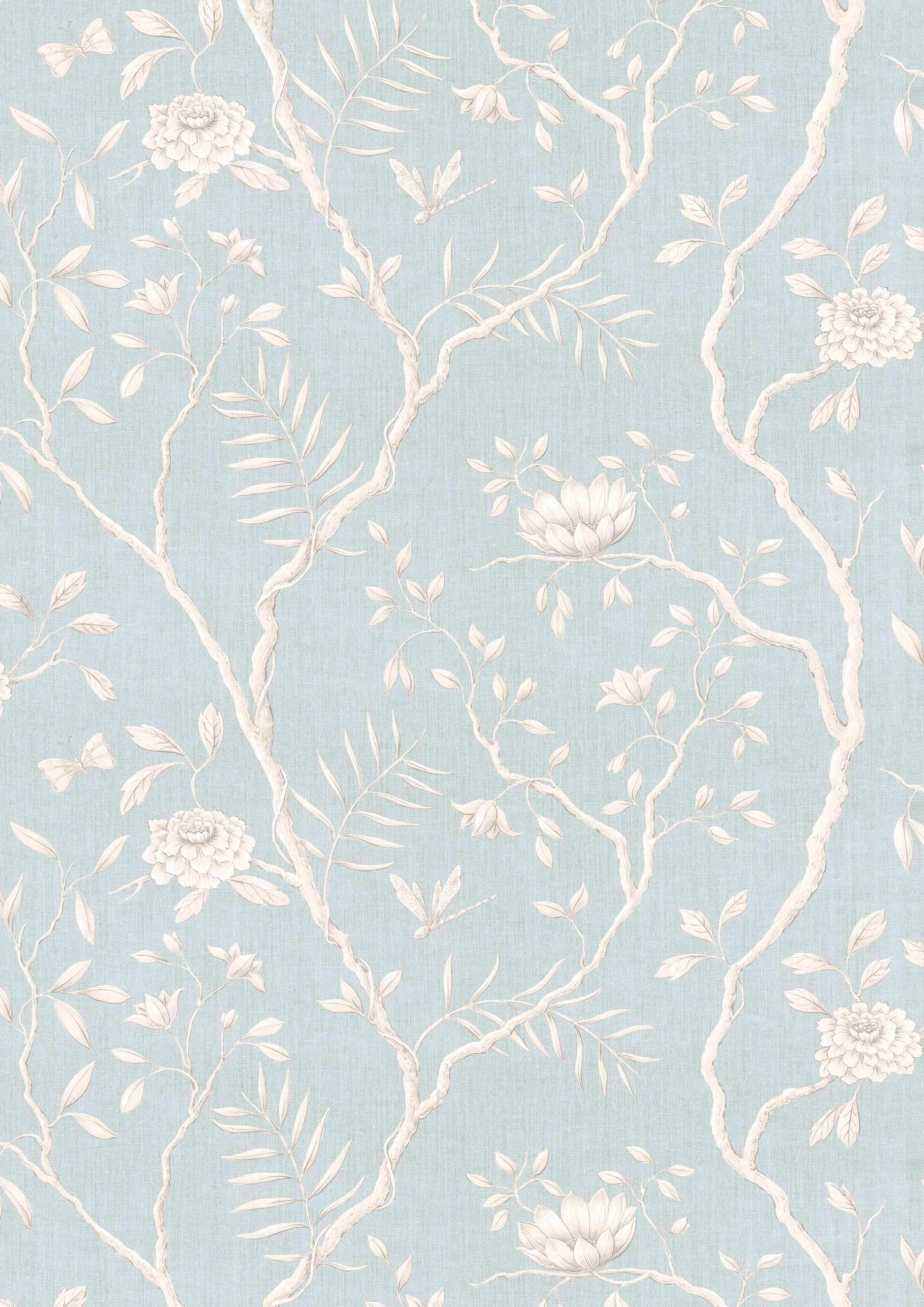 Jasper Peony Ciel – hel bredd — Lewis & Wood tapet