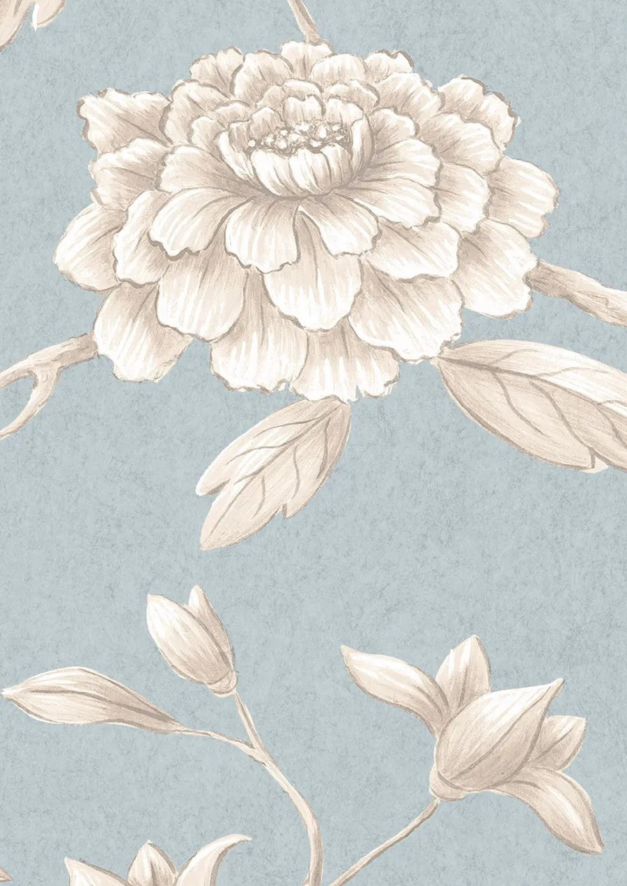 Jasper Peony Cirrus — Lewis & Wood tapet