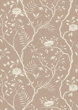 Jasper Peony Cocoa Rose – hel bredd — Lewis & Wood tapet