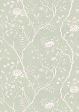 Jasper Peony Eau de Nil – hel bredd — Lewis & Wood tapet