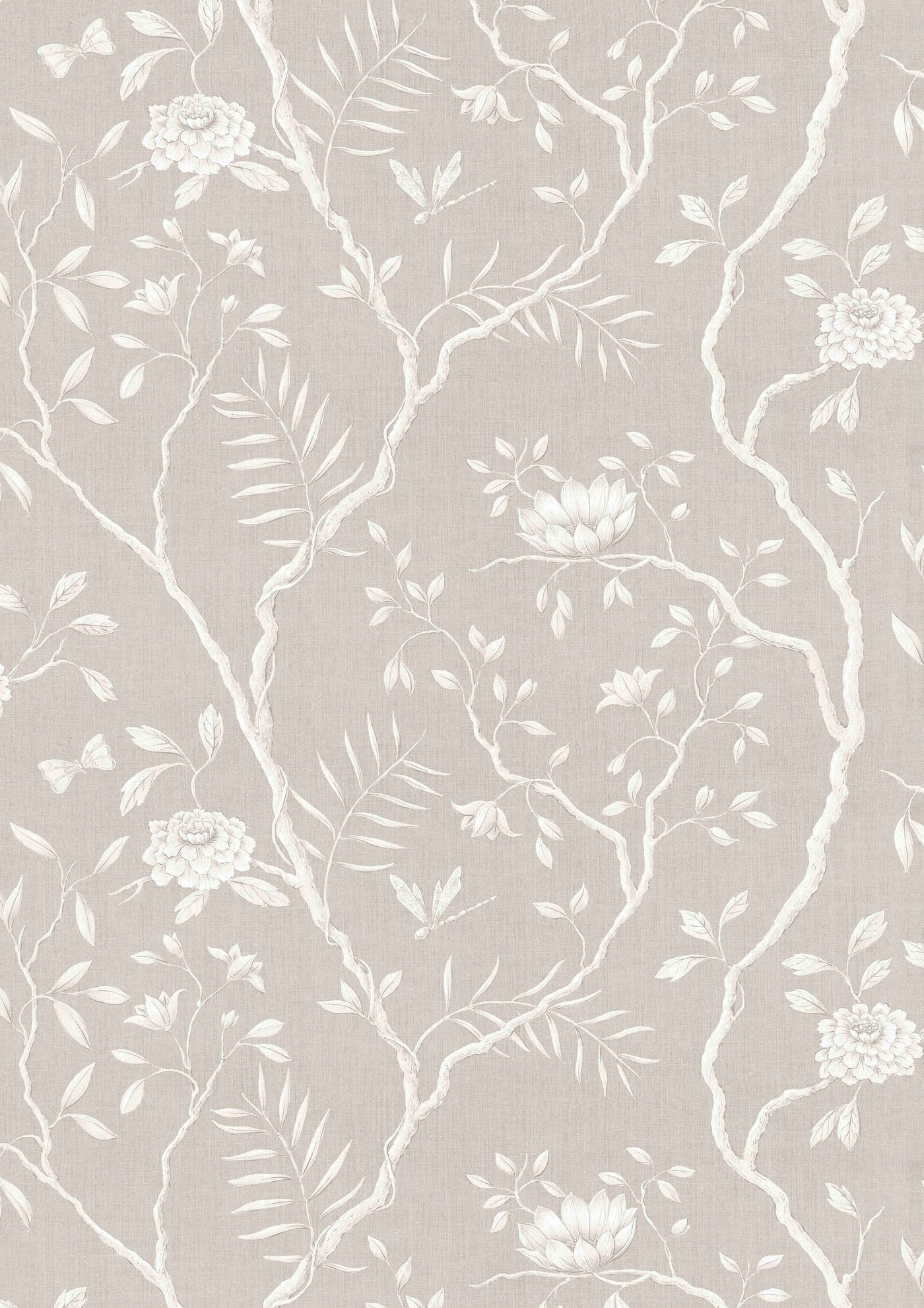 Jasper Peony Flax – hel bredd — Lewis & Wood tapet