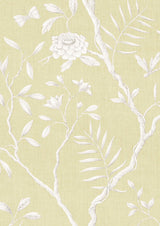 Jasper Peony Mimosa – närbild — Lewis & Wood tapet