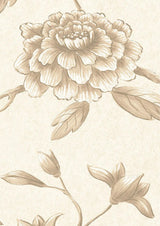 Jasper Peony Mocha — Lewis & Wood tapet