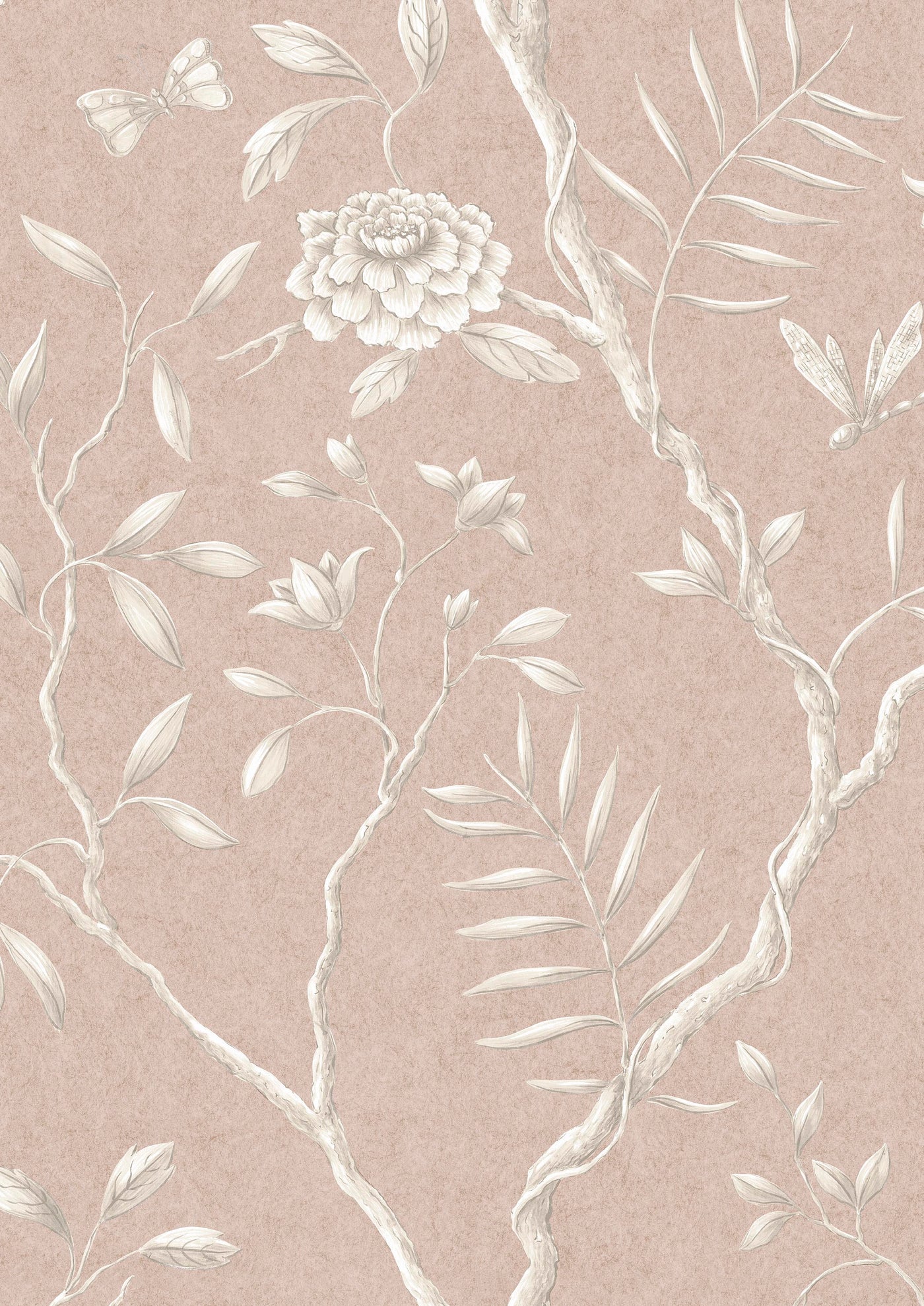Jasper Peony Roan – närbild — Lewis & Wood tapet