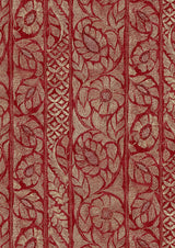 Kashmiri Garnet Gold – närbild — Lewis & Wood tapet