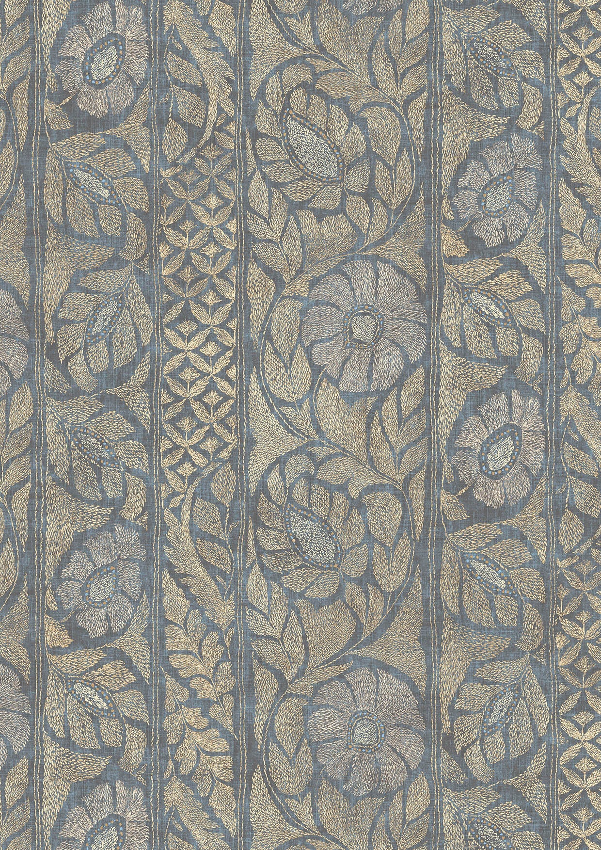 Kashmiri Lavender – närbild — Lewis & Wood tapet