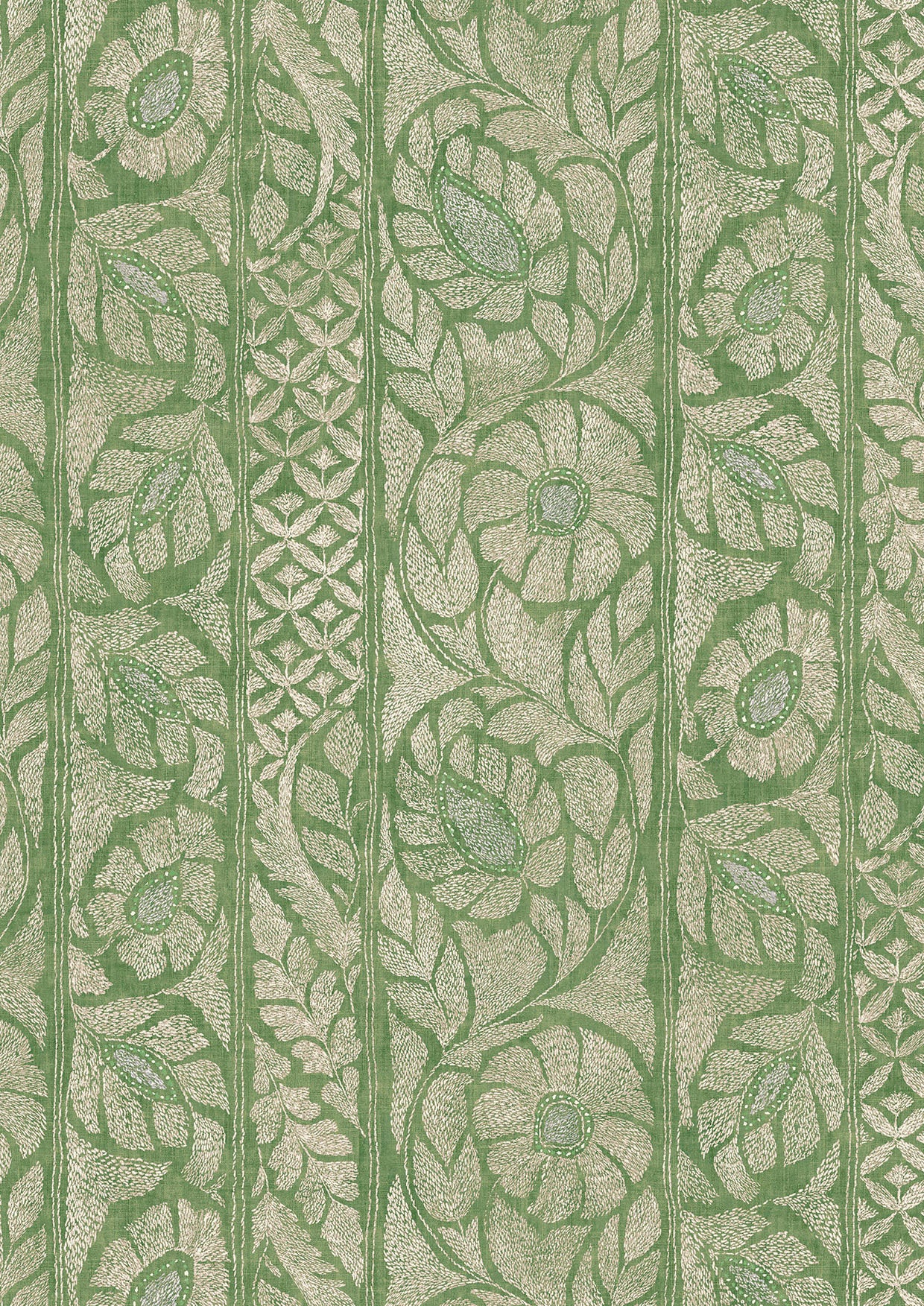 Kashmiri Myrtle – närbild — Lewis & Wood tapet