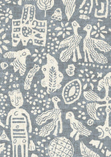 Minna Maze Smoke — Lewis & Wood tapet
