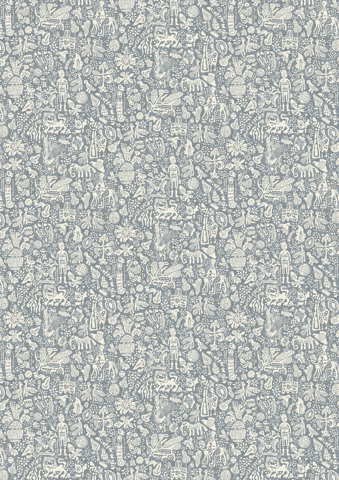 Minna Maze Smoke – hel bredd — Lewis & Wood tapet