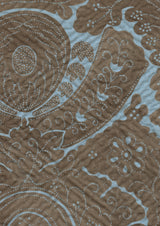 Nantes Overdye Tygprov Brown Blue