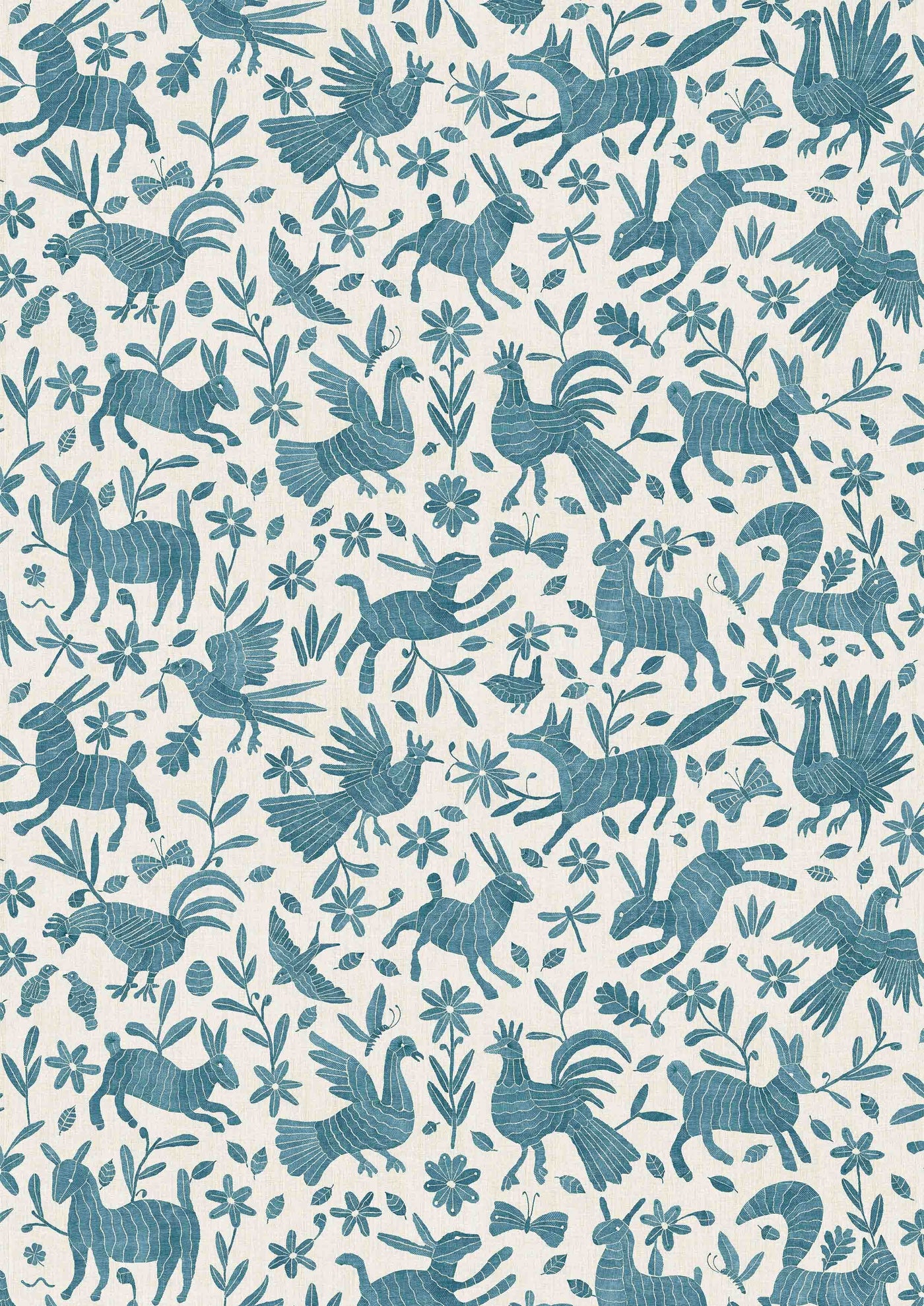 Otomi Bluebird – hel bredd — Lewis & Wood tyg