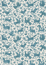 Otomi Bluebird – hel bredd — Lewis & Wood tyg