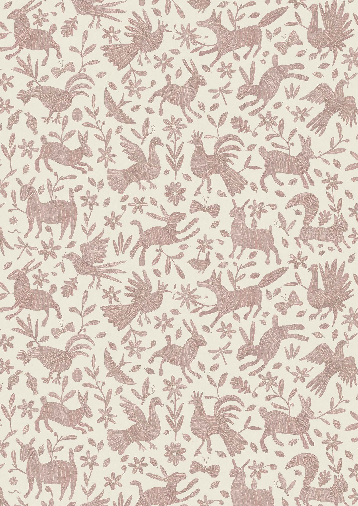 Otomi Bunny Pink – hel bredd — Lewis & Wood tapet