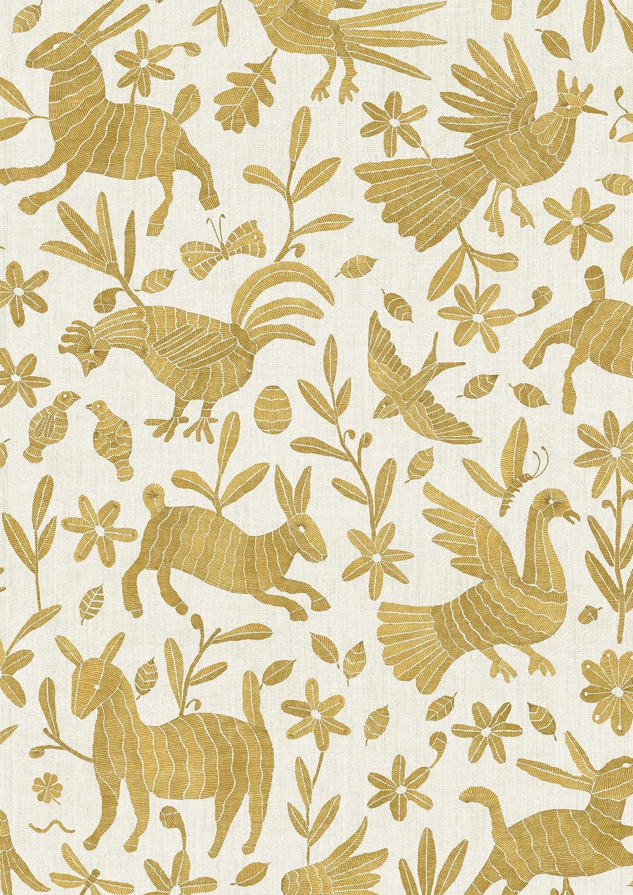 Otomi Chick – närbild — Lewis & Wood tyg