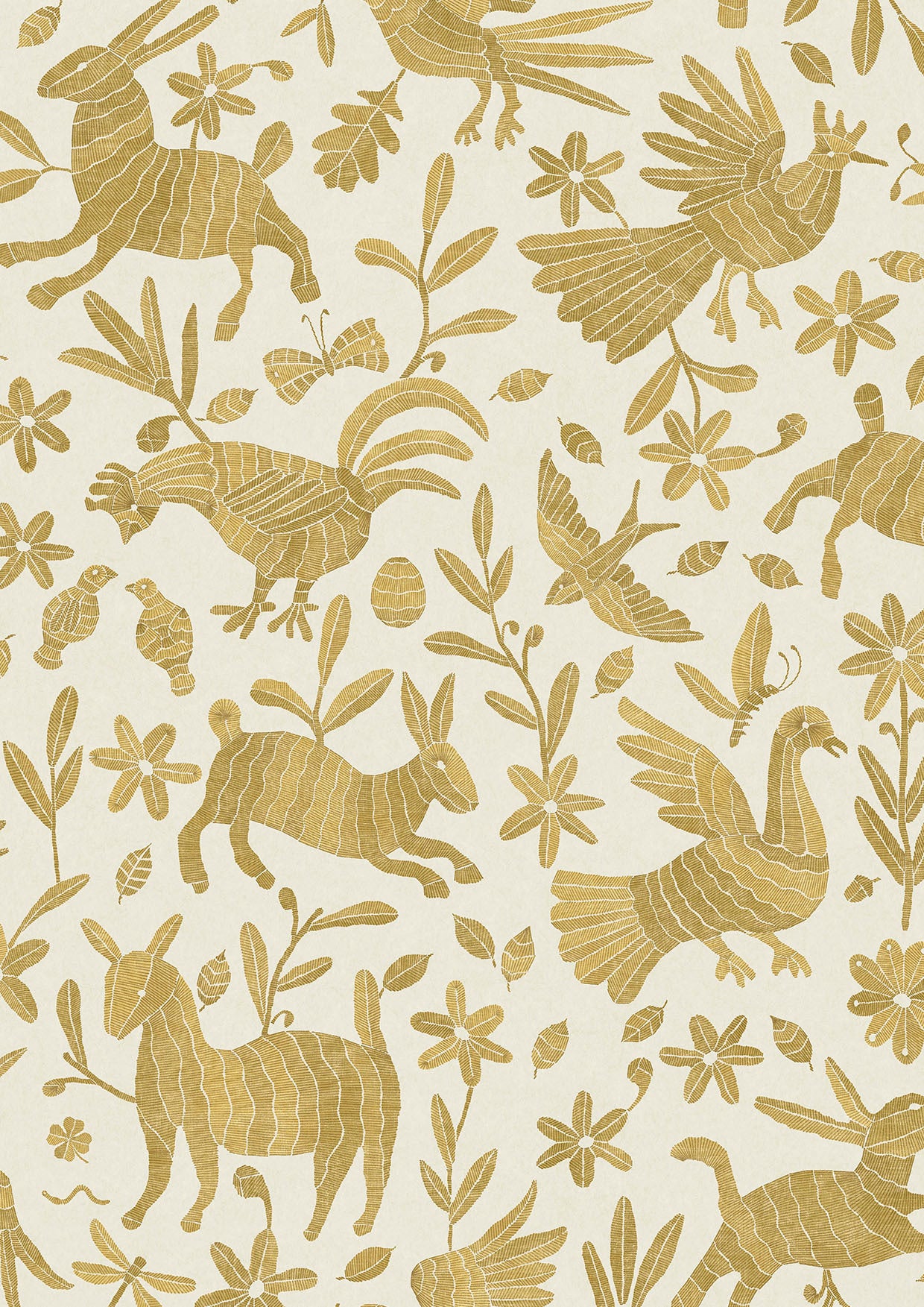 Otomi Chick – närbild — Lewis & Wood tapet