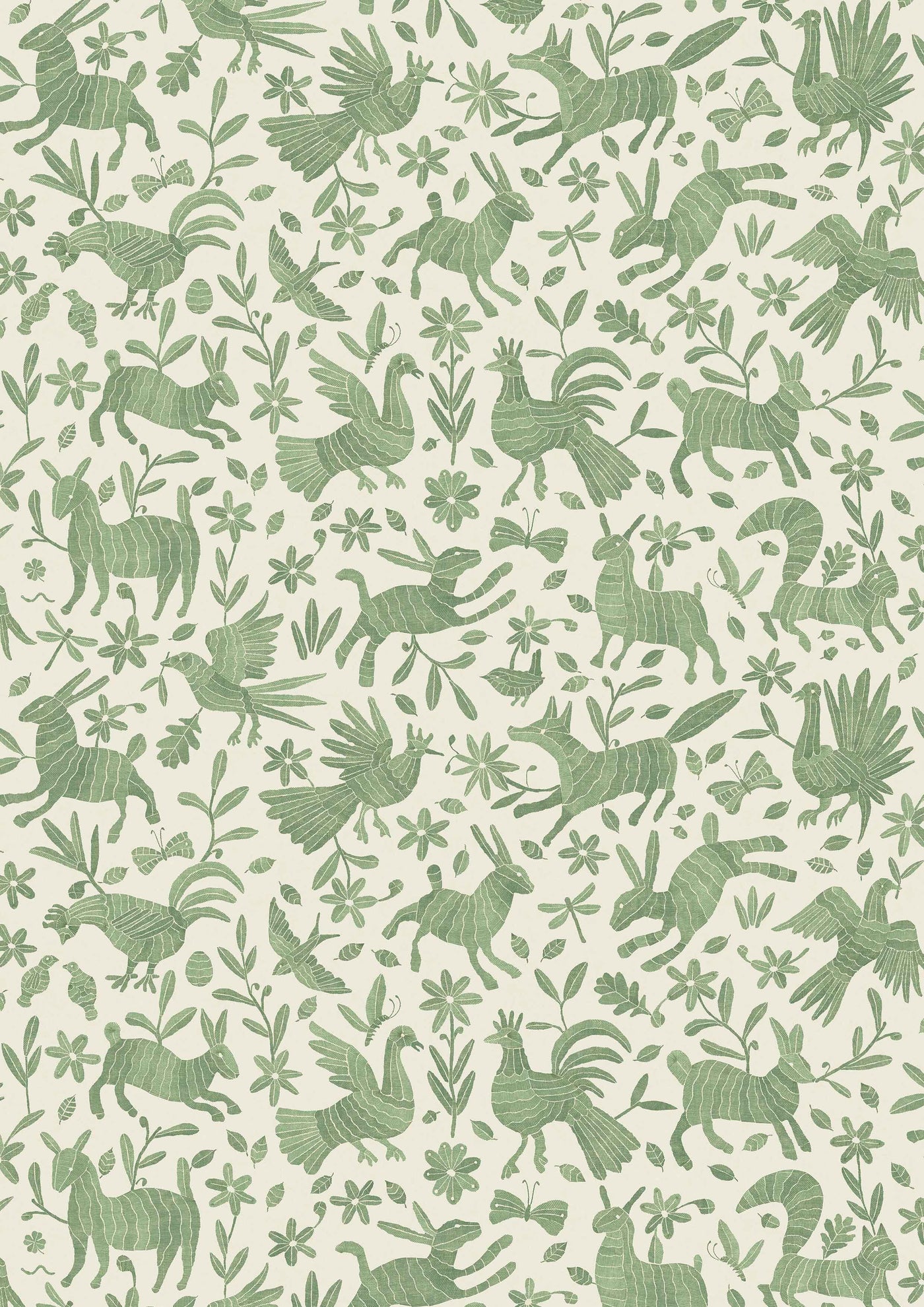 Otomi Leafy – hel bredd — Lewis & Wood tapet