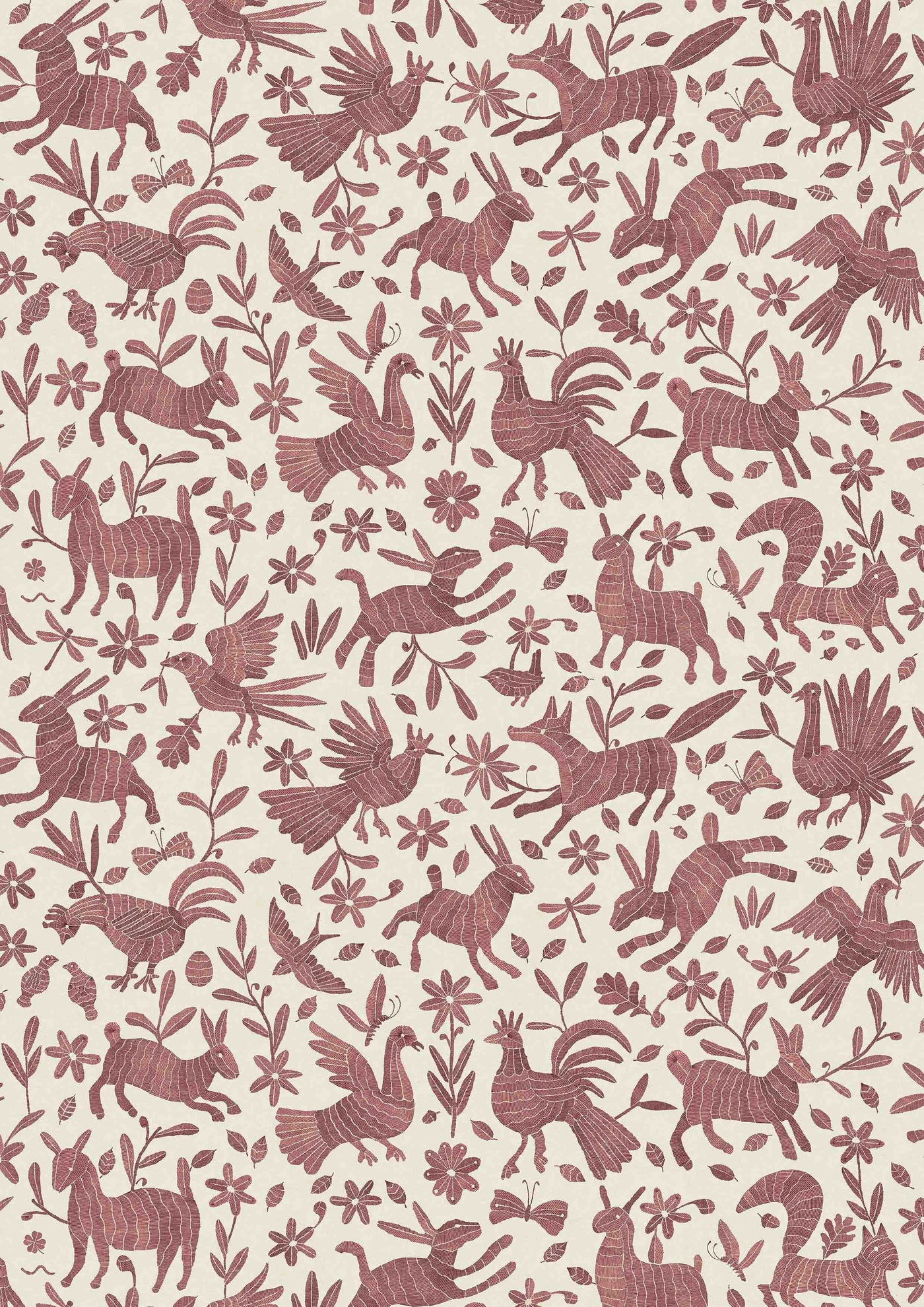 Otomi Rosy – hel bredd — Lewis & Wood tapet