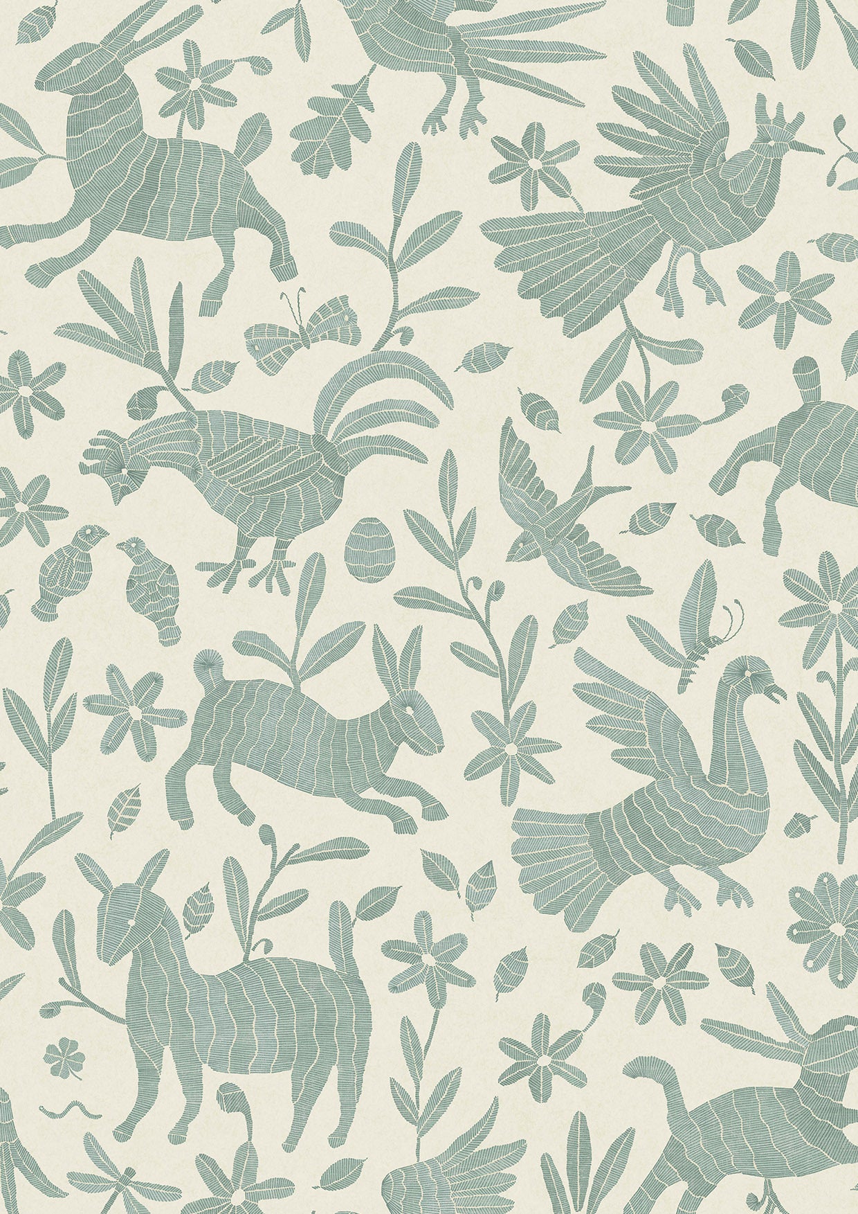 Otomi Thistledown – närbild — Lewis & Wood tapet