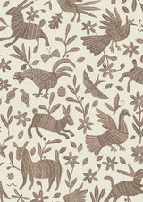 Otomi Twiglet – närbild — Lewis & Wood tapet