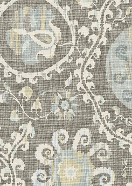Oxus Tapetprov Casement Blue