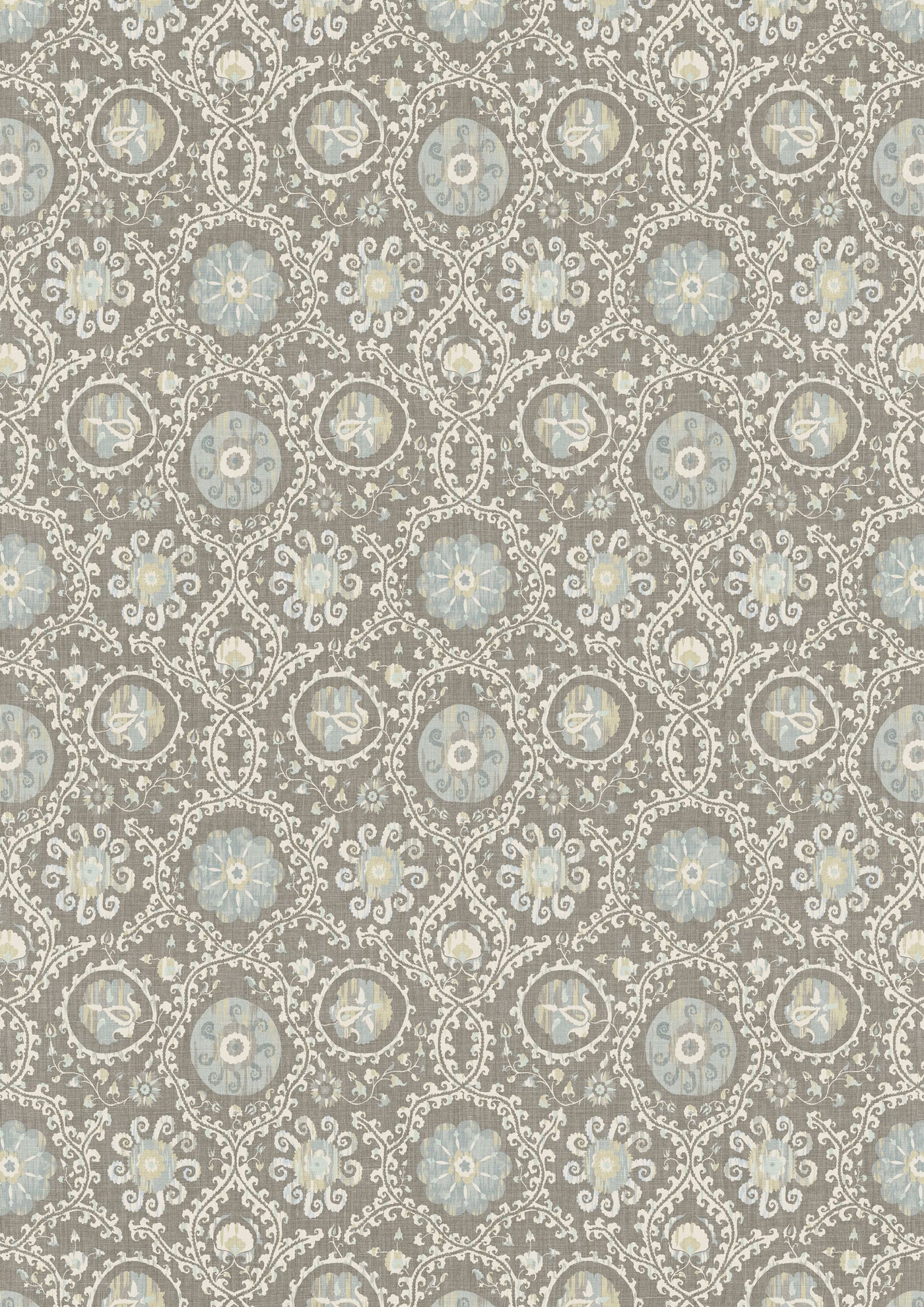 Oxus Casement Blue – hel bredd — Lewis & Wood tapet