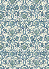 Oxus Cobalt Blue – hel bredd — Lewis & Wood tyg