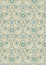 Oxus Ocean Blue – hel bredd — Lewis & Wood tyg