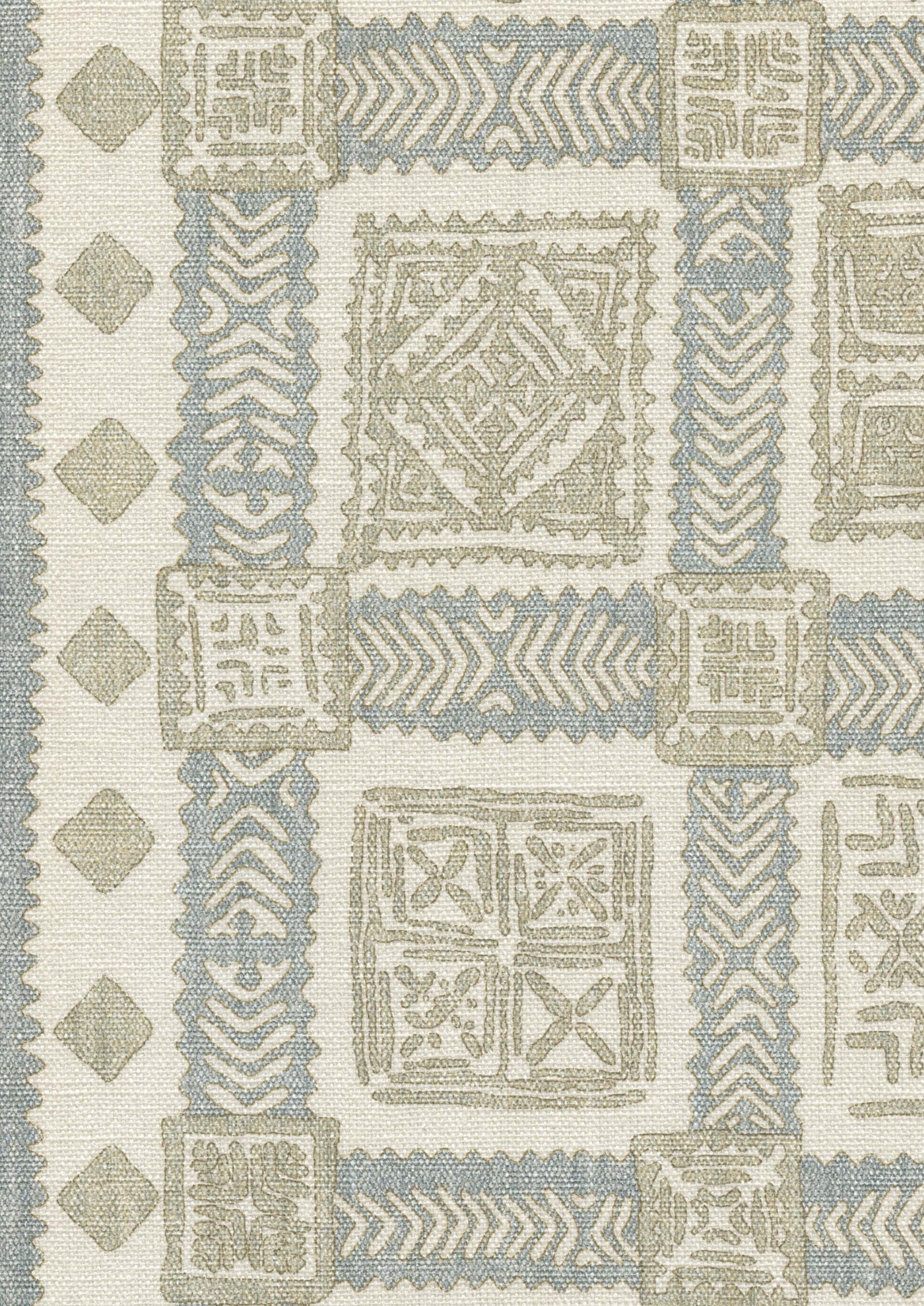 Palmyra Tygprov Blue Sand