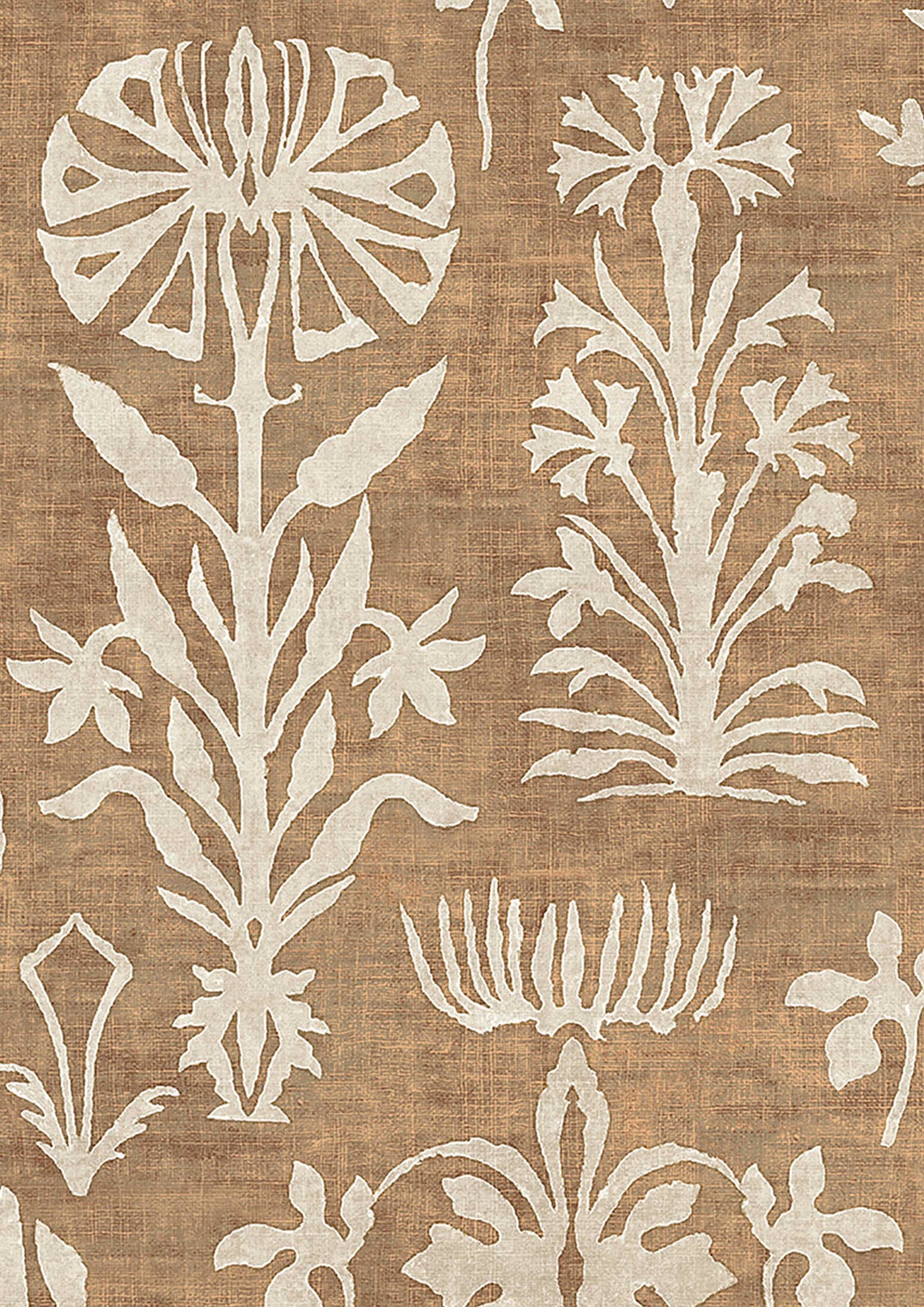 Papyrus Tapetprov Desert Sand
