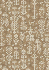 Papyrus Desert Sand – närbild — Lewis & Wood tapet