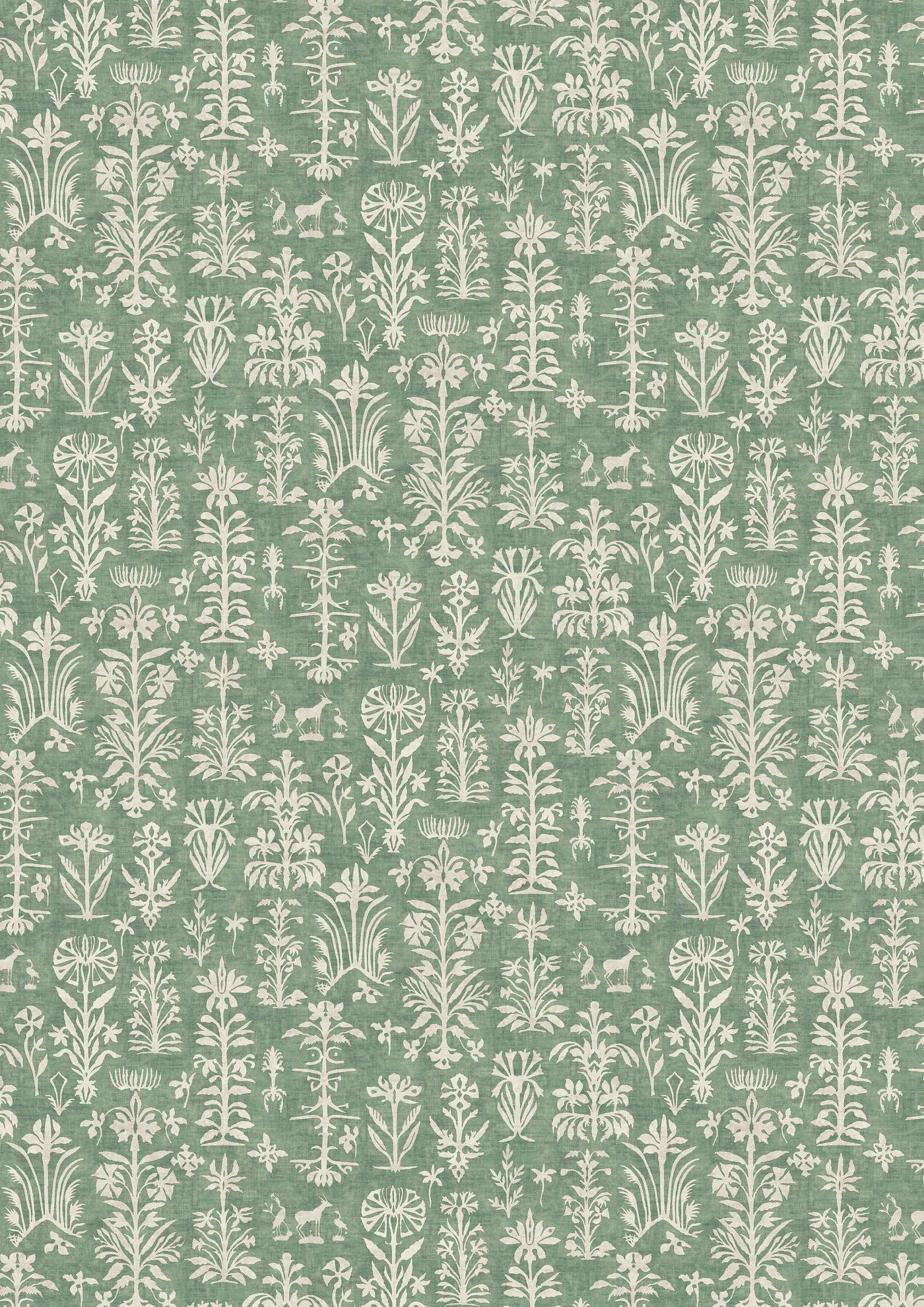 Papyrus Malachite – hel bredd — Lewis & Wood tapet