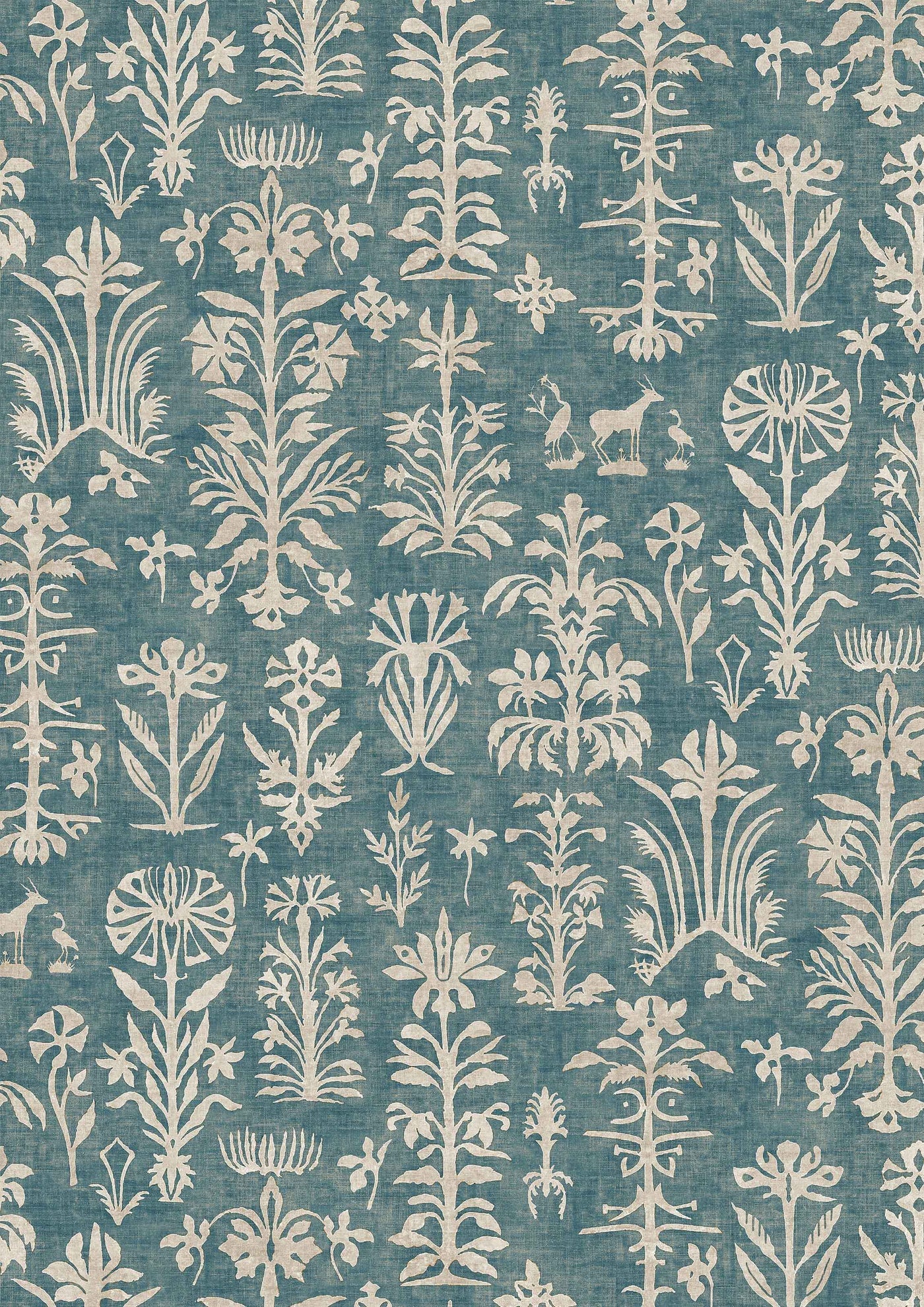 Papyrus Marmara – närbild — Lewis & Wood tapet