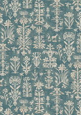Papyrus Marmara – närbild — Lewis & Wood tapet