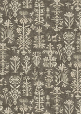 Papyrus Nero – närbild — Lewis & Wood tapet