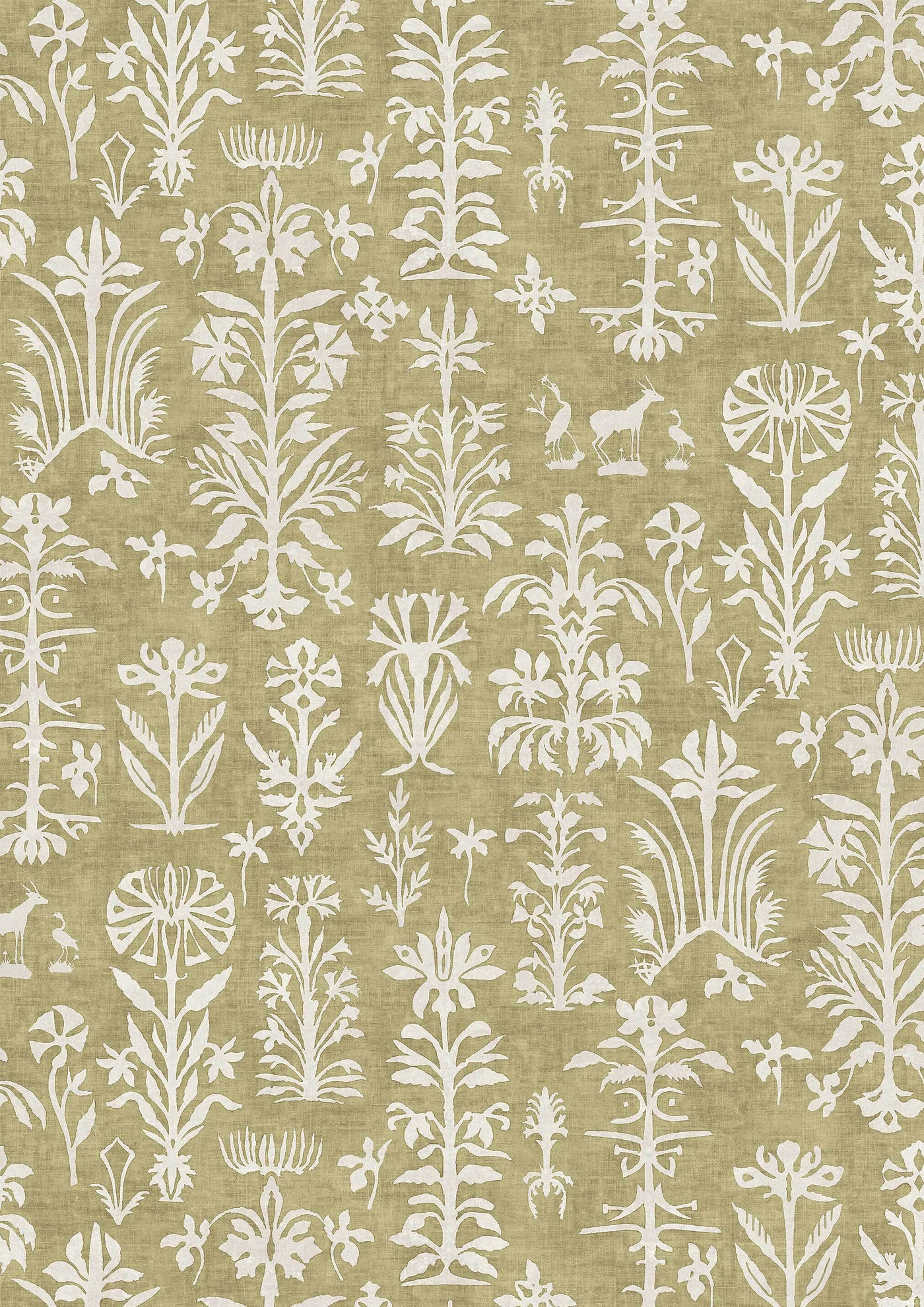 Papyrus Quince – närbild — Lewis & Wood tapet