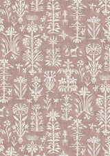 Papyrus Rosewater – närbild — Lewis & Wood tapet