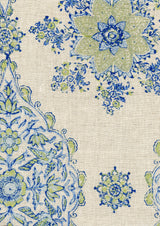 Pashmina Tygprov Lapis Lime