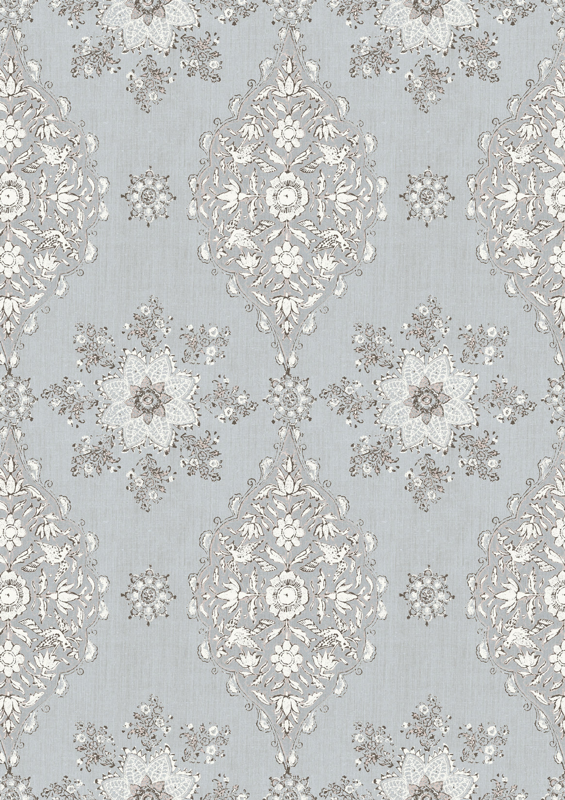 Pashmina Meissen – närbild — Lewis & Wood tapet