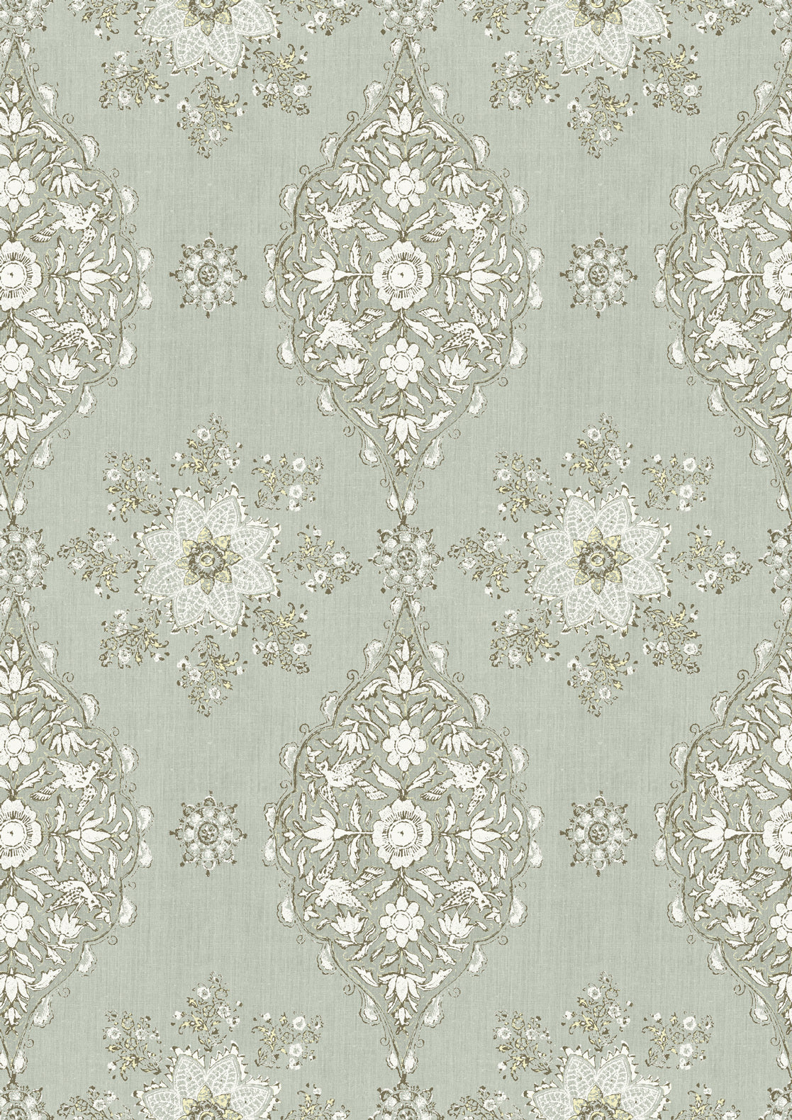 Pashmina Minton – närbild — Lewis & Wood tapet