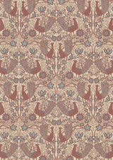 Peacock Rhone – hel bredd — Lewis & Wood tyg