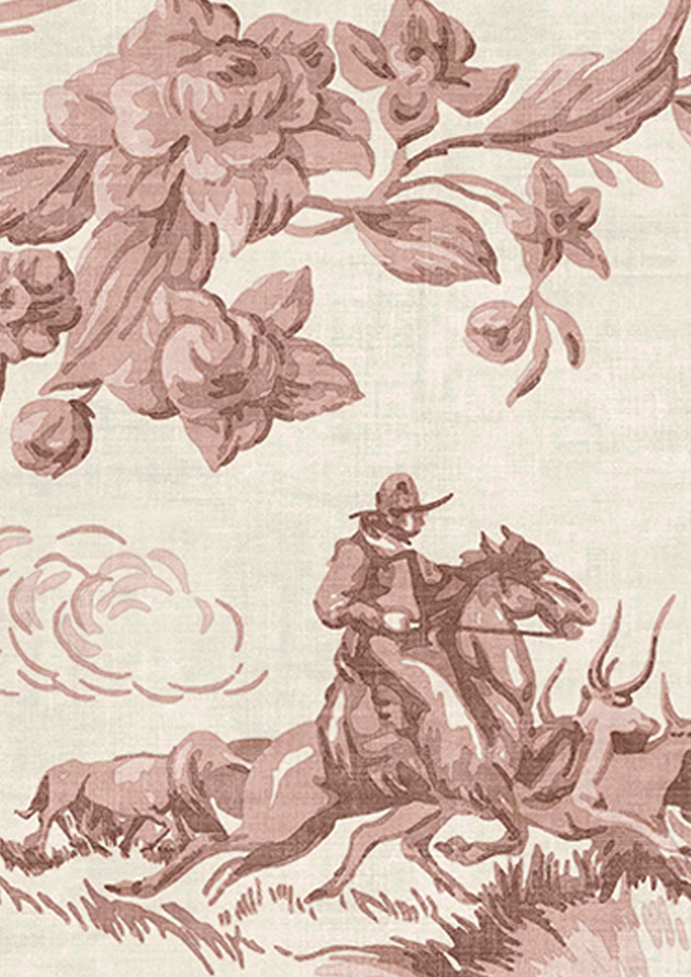 Pioneer Days Dusty Rose — Lewis & Wood tapet