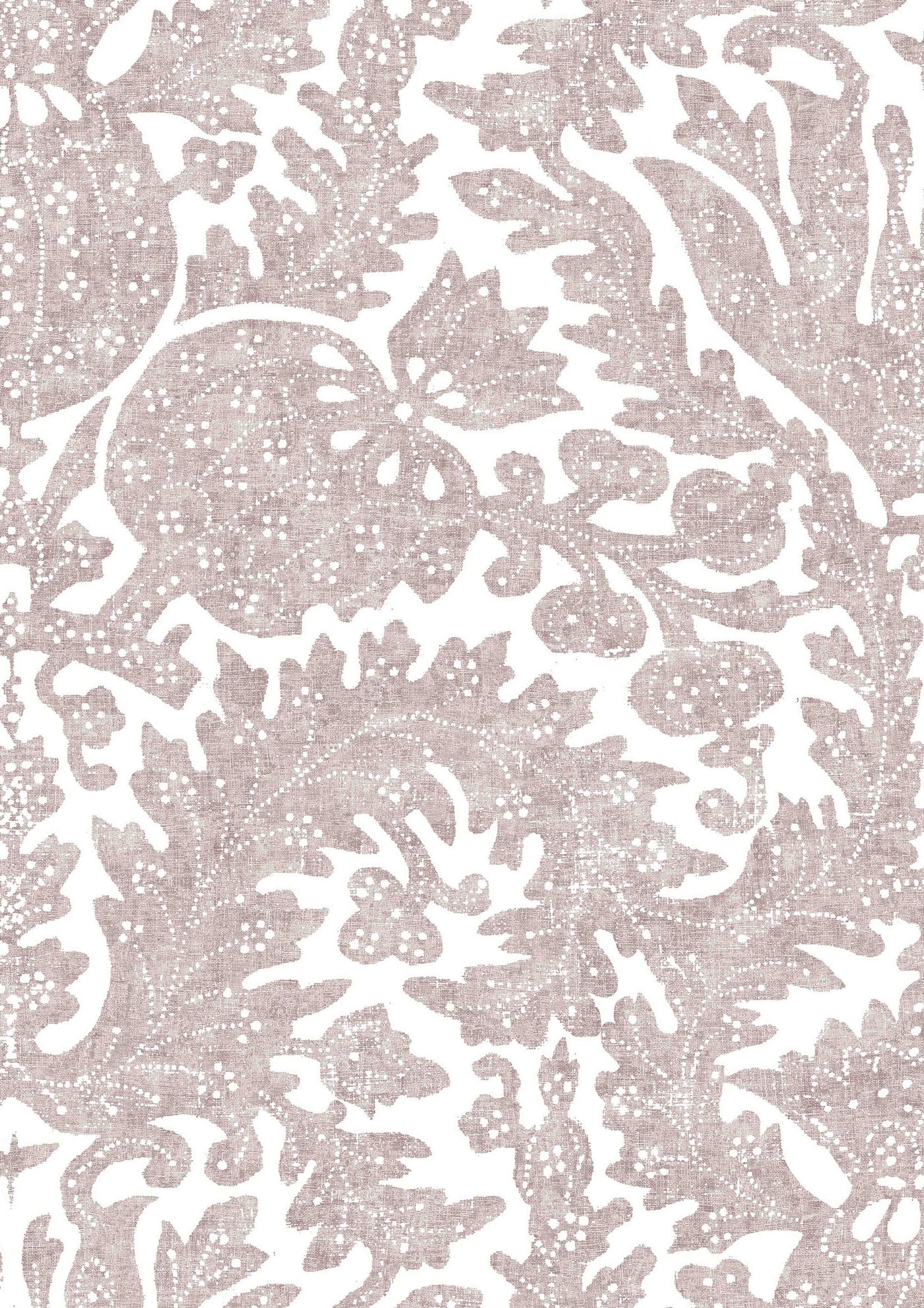 Pomegranate Fresco Hellebore – närbild — Lewis & Wood tapet