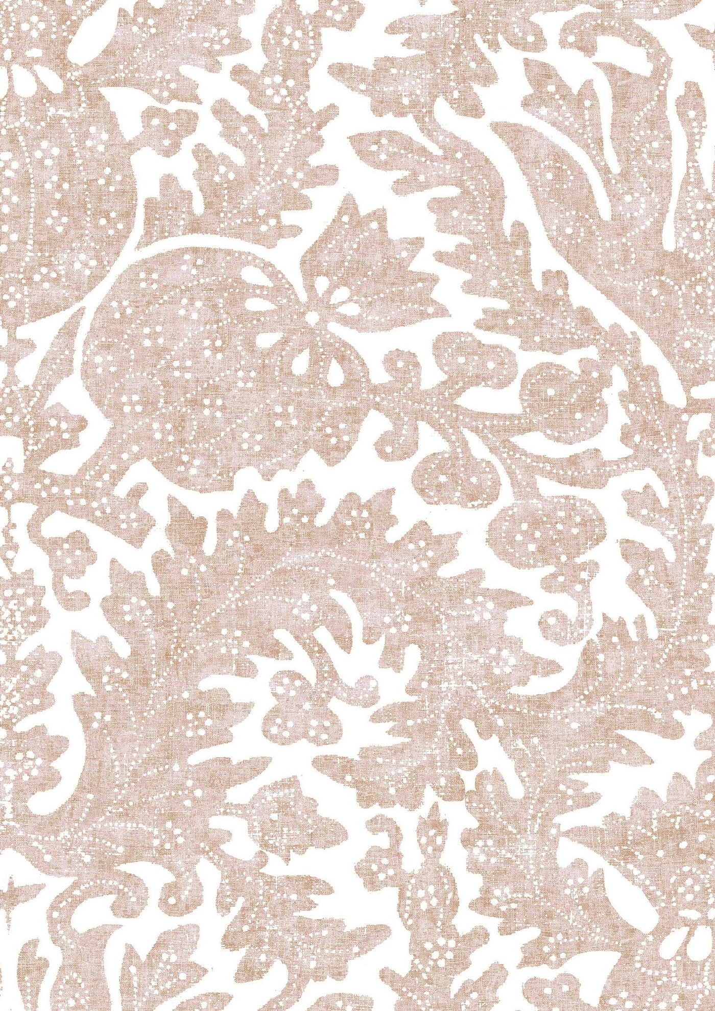 Pomegranate Fresco Sweet Pea – närbild — Lewis & Wood tapet