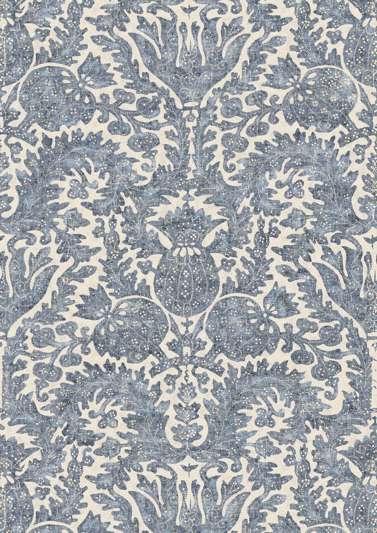 Pomegranate Moonstone – hel bredd — Lewis & Wood tapet