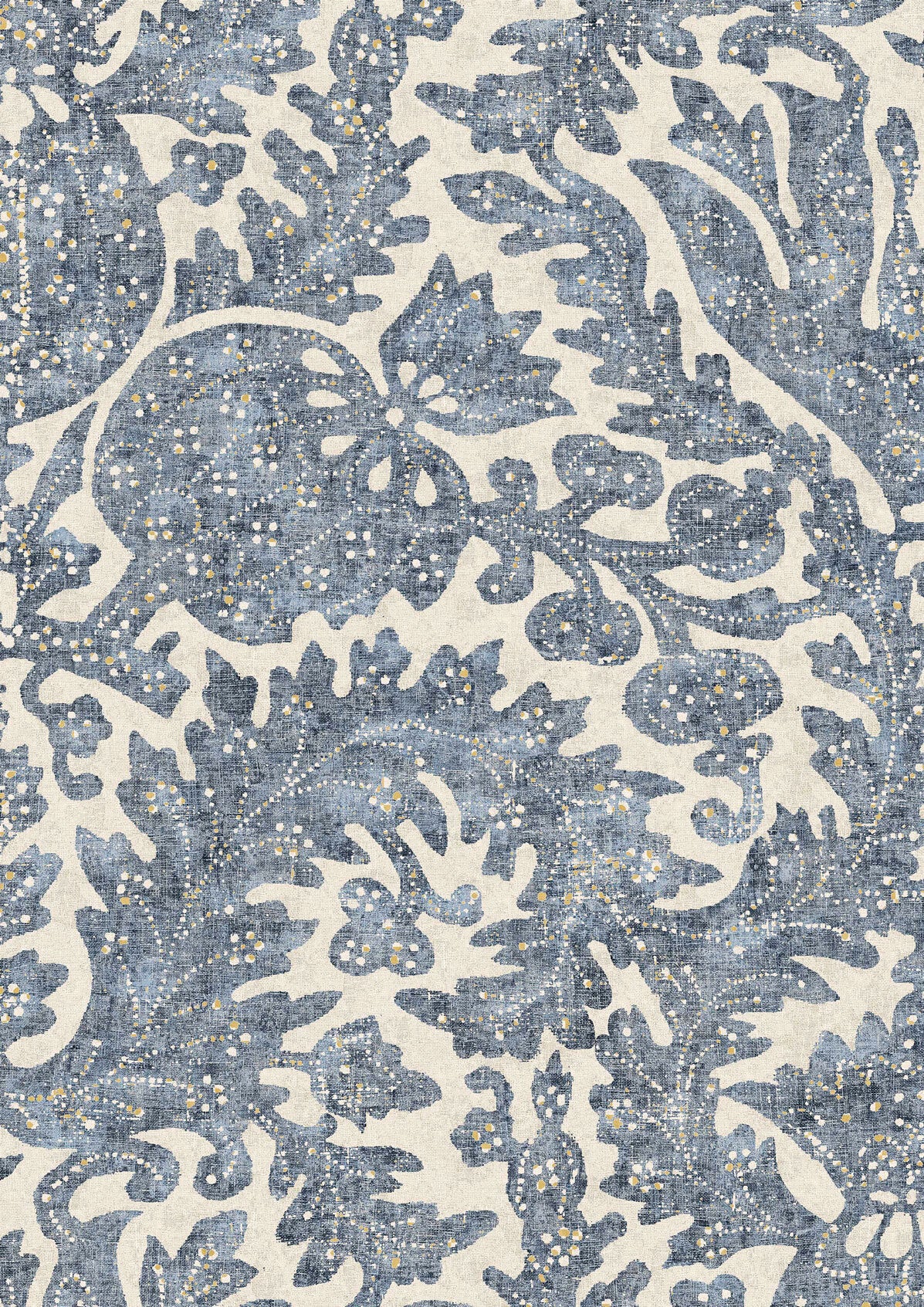 Pomegranate Moonstone – närbild — Lewis & Wood tapet