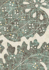 Pomegranate Tapetprov Verdigris