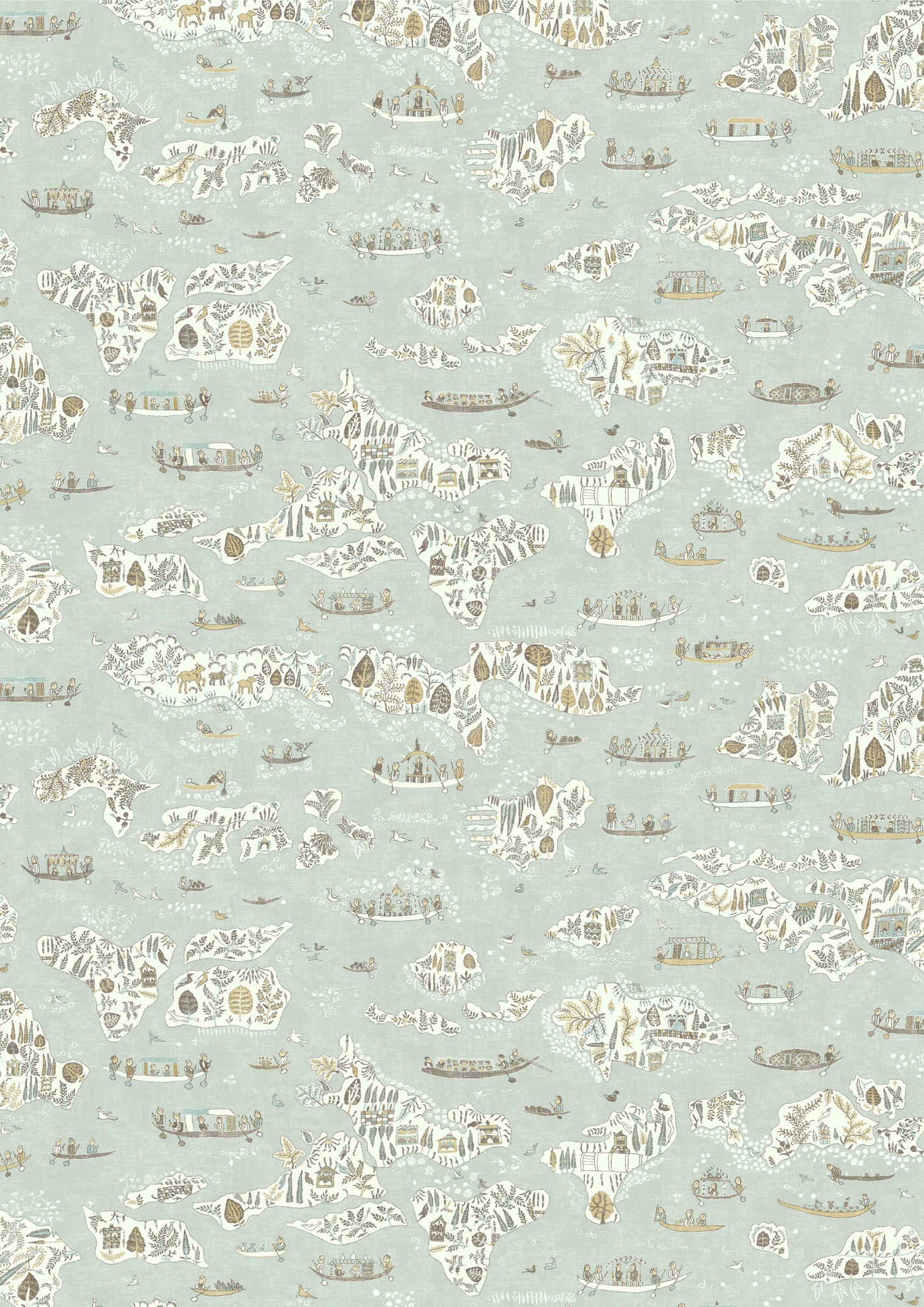 Regatta Aqua Vita – hel bredd — Lewis & Wood tapet